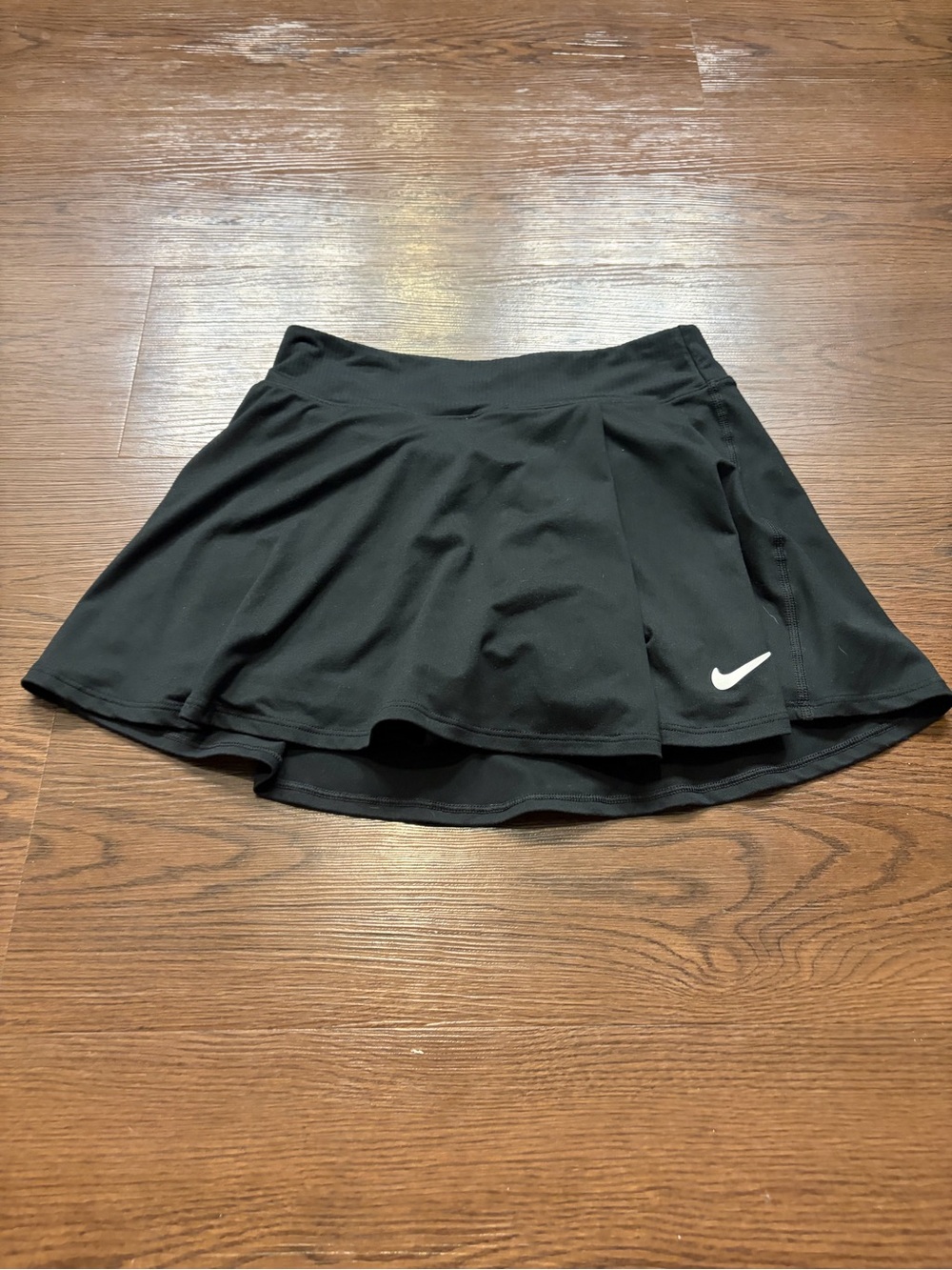 Nike Black Circle Skirt with White Swoosh